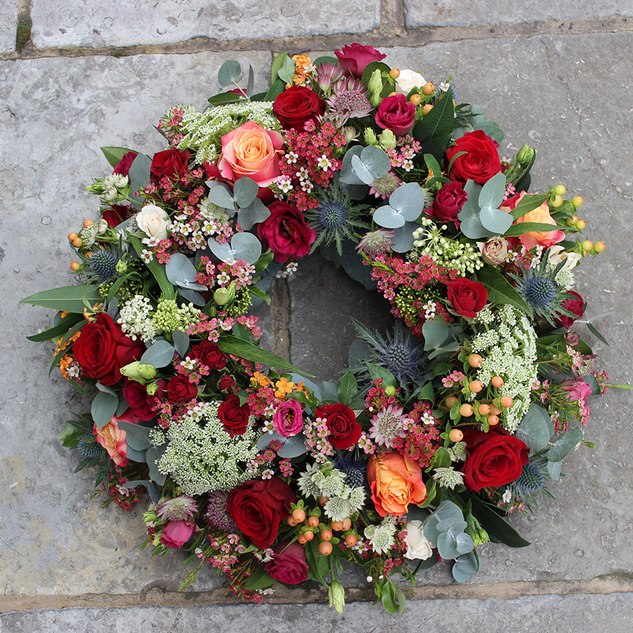 Daisy Delbridge Funeral Wreath